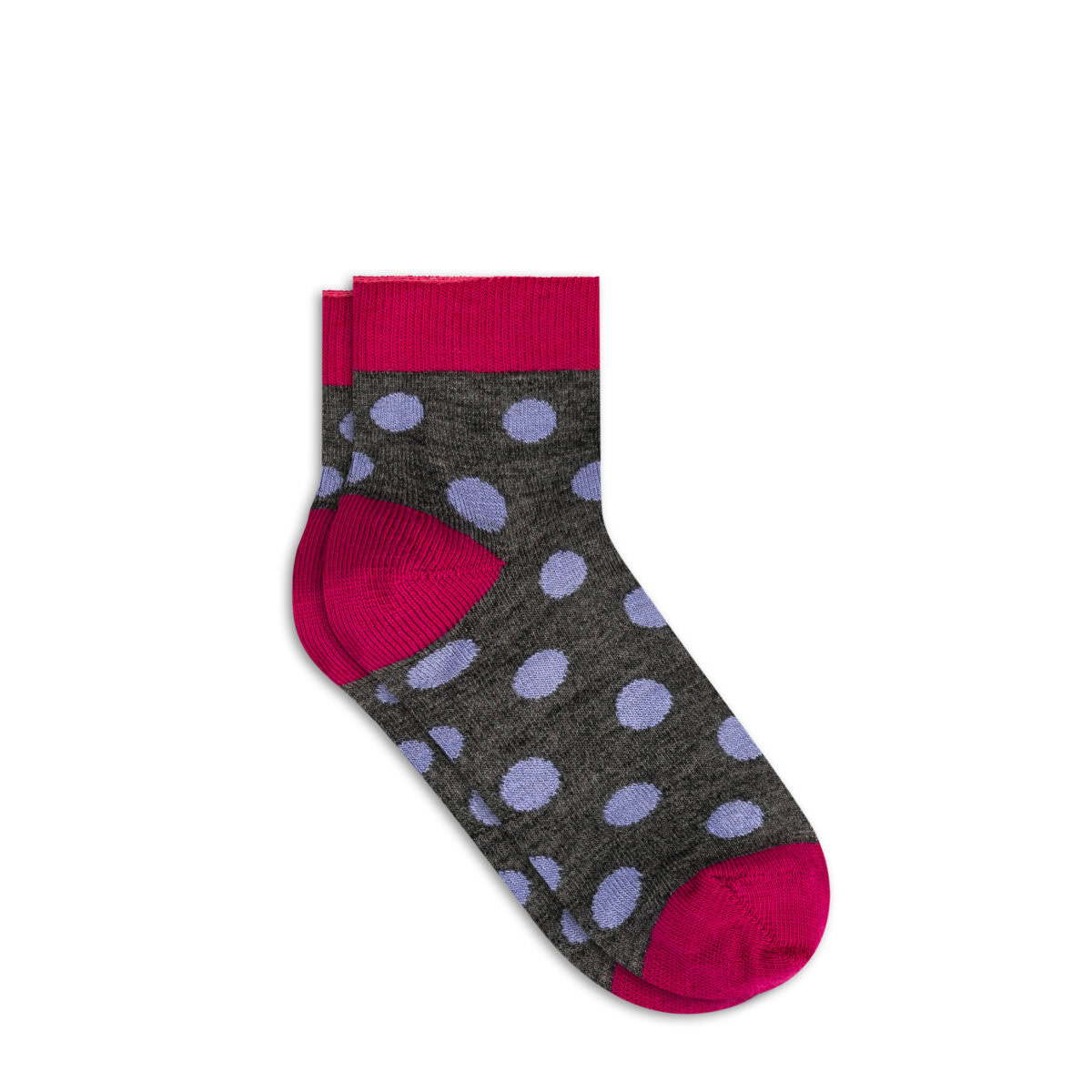 Colorful Merino Wool Ankle Socks